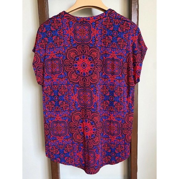 Dana Buchman Flowy Midi Skirt and Shirt Set - Picture 7 of 14